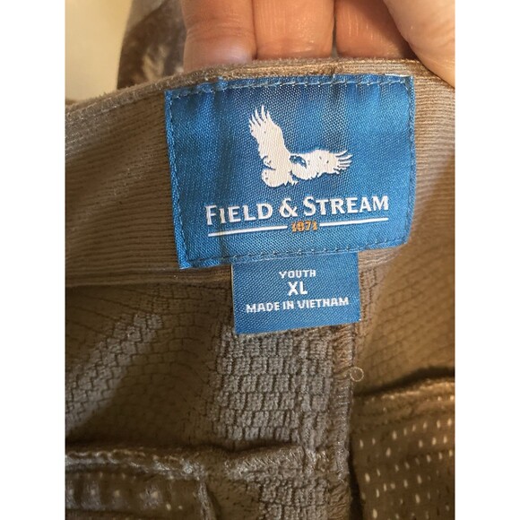 Field & Stream Real Tree Camo Pants Youth XL No Scent C3 - Hydrorepel Hunting - Picture 9 of 9